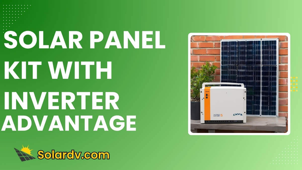 solar panel kit with inverter