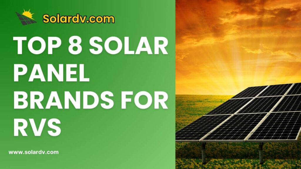 top 8 solar panel brands