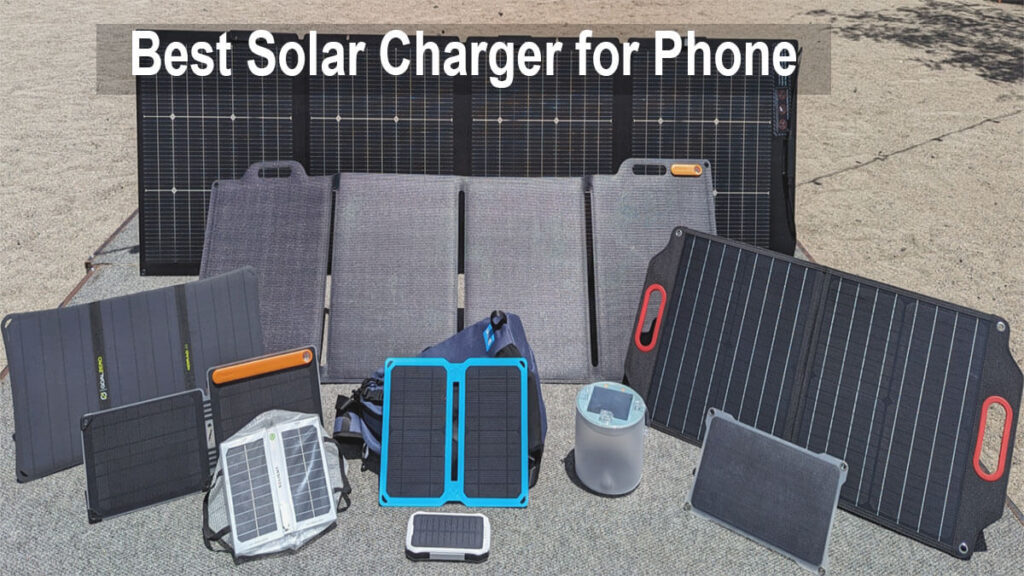 benefits of solar charger for phone