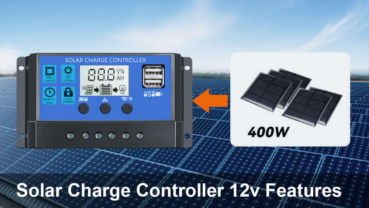 solar charge controller 12v